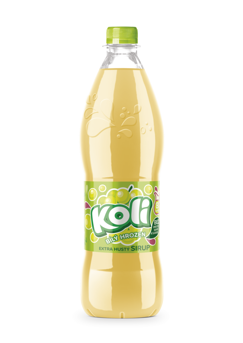 Sirup Koli bílý hrozen 0,7l PET