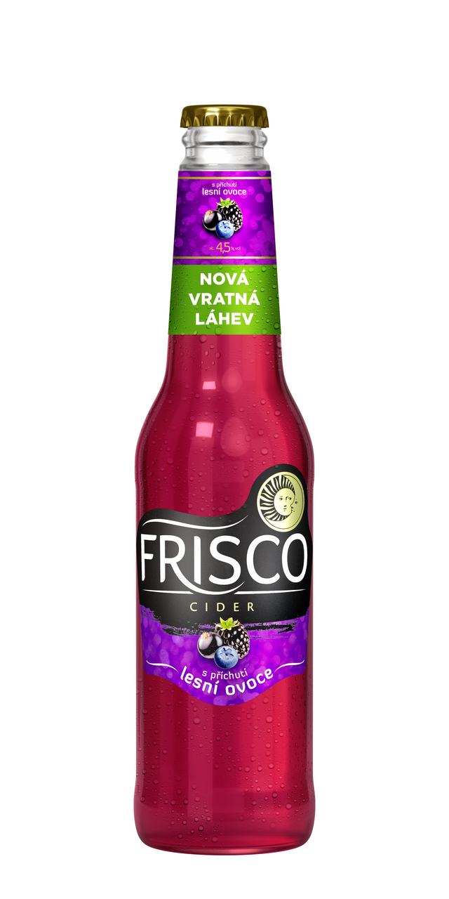 Frisco Lesní ovoce 0,33l sklo vratné